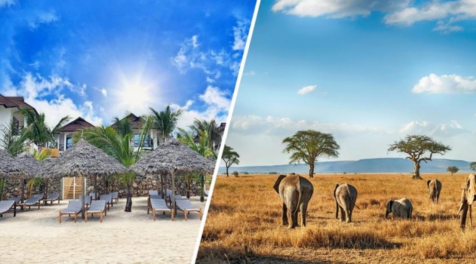 Ôclub Zen Sansi Kendwa Beach Resort 4* + Safari 1 nuit en avion, Combiné Tanzanie, Zanzibar par Ôvoyages Ôclub Zen Sansi Kendwa Beach Resort 4* + Safari 1 nuit en avion, Combiné Tanzanie, Zanzibar par Ôvoyages